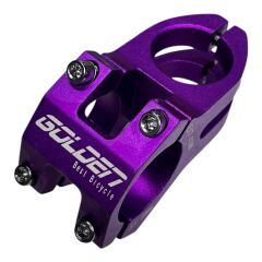 Bisiklet Alüminyum Direksiyon golden Kısa 40mm Gidon Boğaz Set 78 cm Yedek Parçası MOR Renk