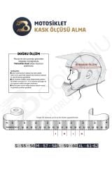 Çene Açılır Kask - Vizörlü Ece Belgeli 13007
