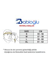 Çene Açılır Kask - Vizörlü Ece Belgeli 13007