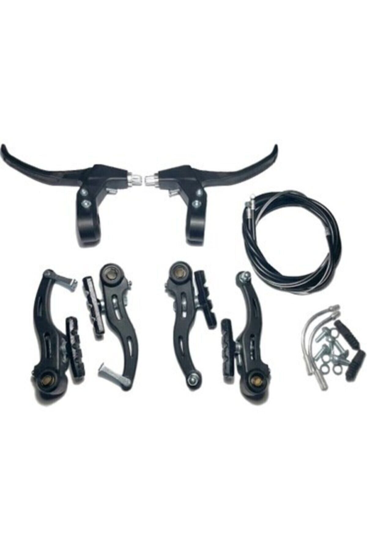 Bisiklet V Brake Fren Takımı Komple Takım Kol Kablo Dahil