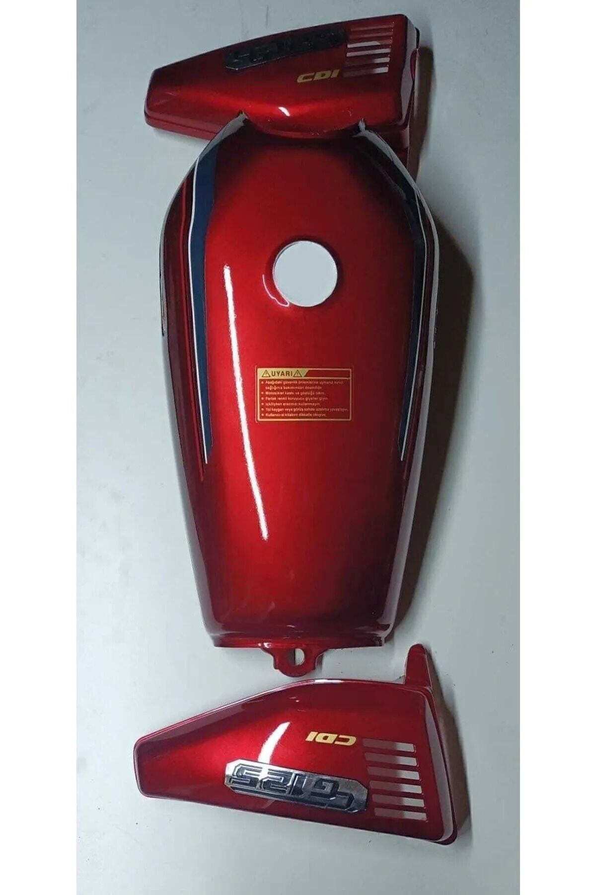 Cg Benzin Deposu Kırmızı Yan Kapak