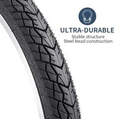 20x1.75 5mm Zırhlı patlamaz Lastik seti ön arka iç dış