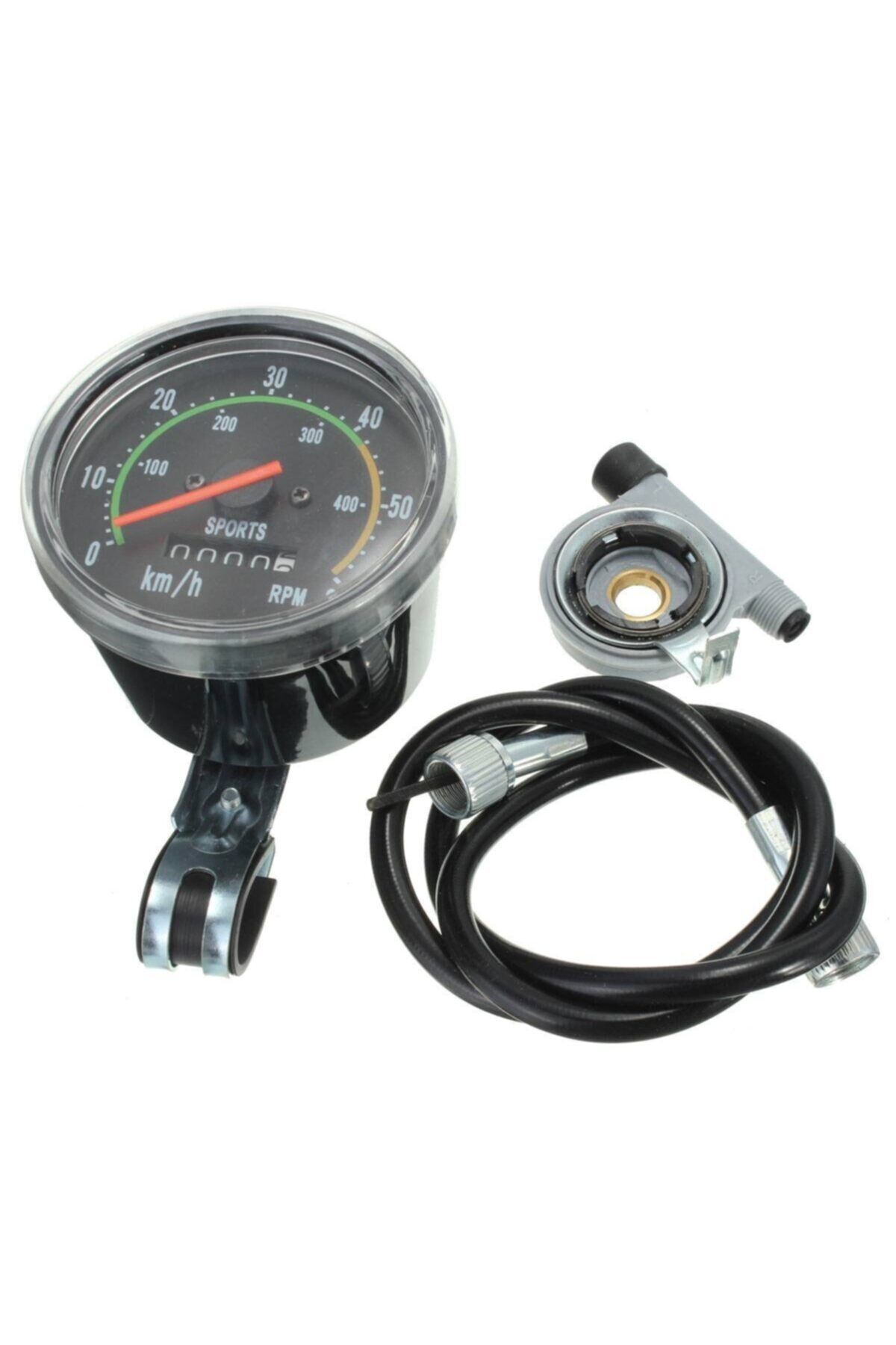 Bisiklet Km Saati Yuvarlak 60 Lık Analog Gösterge