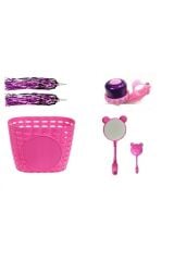 Bisiklet Dekoratif Aksesuar Seti Lady 4 Parça