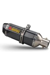 Egzoz Karbon Görünümlü Tüp Egzoz Susturuculu Paslanmaz Çelik