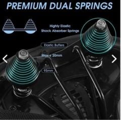 Bisiklet E-bike oversıze geniş sele kanatlı model