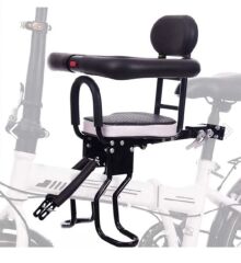 Bisiklet Ön çocuk taşıyıcı e-bike  bisiklet uyumlu  kurulu halde