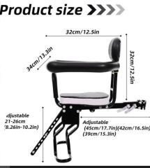 Bisiklet Ön çocuk taşıyıcı e-bike  bisiklet uyumlu  kurulu halde