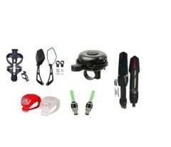 Bisiklet Aksesuar Seti 6 Lı Set Ekonomik Model