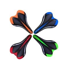 Mtb Bisiklet Selesi Koltuk Çift Renkli Mavi