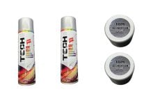 SPREY BOYA KROM ALÜMİNYUM 2 Lİ SET ÇOK AMAÇLI BOYA 170 GRAM