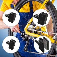 12 Set Bisiklet Hidrolik Mekanik Disk Kaliper Fren Balatası BP 10 KARE Model Bisiklet Balata