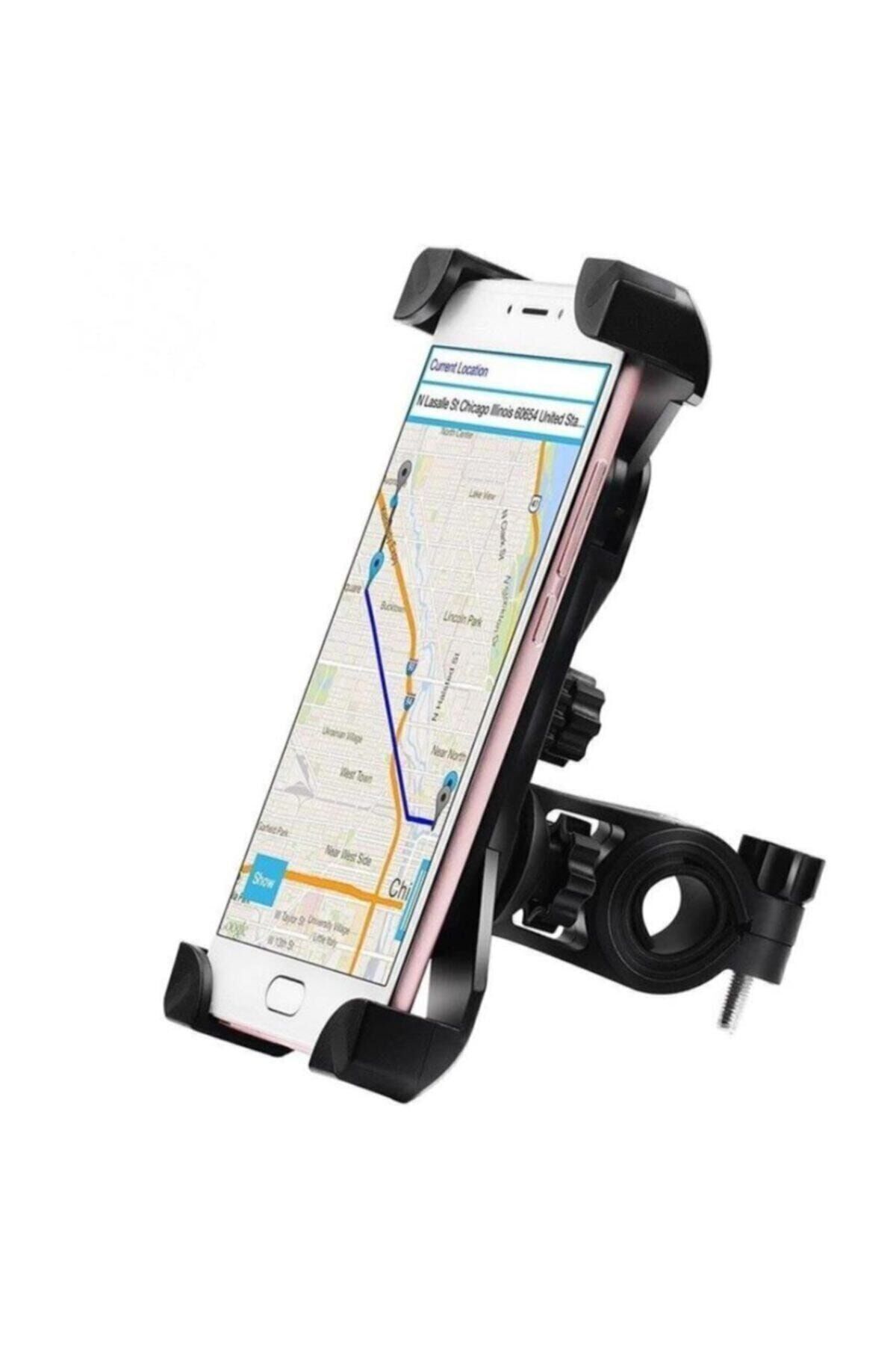 Kaliteli Bisiklet Gidon Bağlantılı Telefon Tutucu