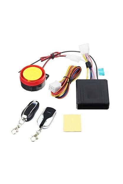 Motosiklet Alarm Seti 100 Metrede Motor Durdurma 125 Desibel