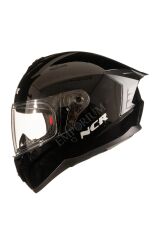 Rapid Kapalı Kask (Ece Belgeli) Parlak Siyah