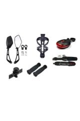 Bisiklet Dekoratif Aksesuar Seti 6 Parça (ayna,çamurluk,zil,matara Kafesi,flaşör,elcik)