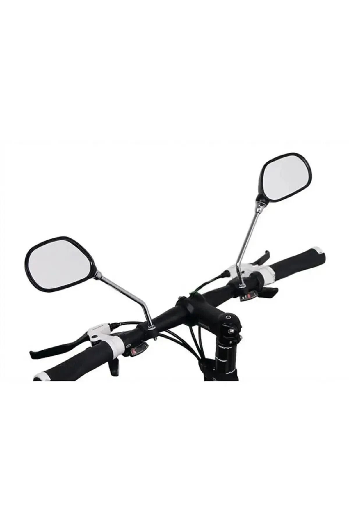 Bisiklet Ve Elektrikli Bisiklet Reflektörlü Ayna Kelepçeli Gidon Aynası 2 adet