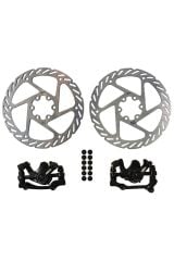 Mekanik Disk Fren Ön Arka Full Set Rotor Ve Kaliper