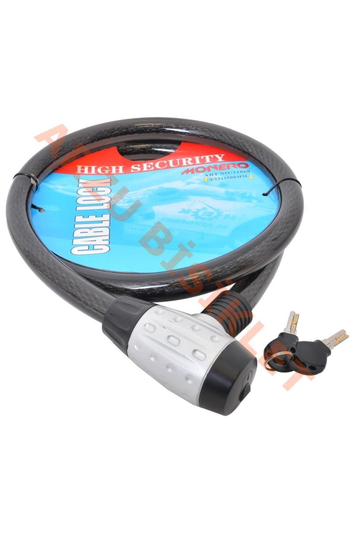 Halat Kilit Dolamalı 22 X 150 Cm [büyük Başlık] Monero Uyumlu