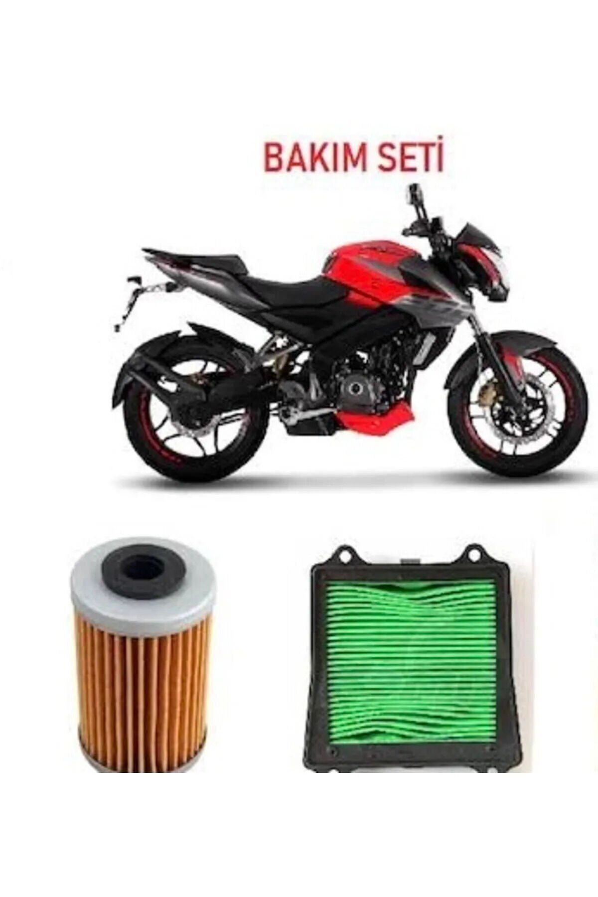 Pulsar Ns200 2016 Ve Sonrası Yağ Ve Hava Filtresi