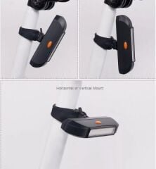 BİSİKLET ÖN FAR & POLİS ARKA FLAŞÖR SET HALİNDE