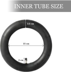 Xiaomi M365 Pro Elektrikli Scooter İç Lastik Şambrel 8.5 inç 2 adet