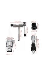 Bisiklet Anahtar Tamir Seti 4 Parça A Kalite (zincir,ruble,monoblok Orta Yatak,aynakol Sökme)