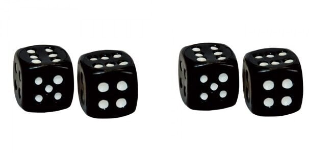 Sibop Kapağı Zar Modeli 4 Adet