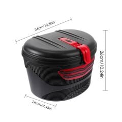 Port Bagaj - Elektrikli Bisiklet, RB-20S, Kilitli, 20 Lt.