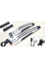 Bisiklet Camurluk Ve Ayna Zil Seti 4 Parça