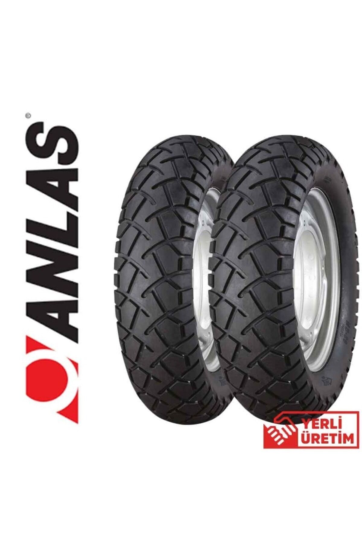 3.50/10 & 90/90-12 Mb80 Anlaş Lastik Takım Honda Spacy Activa-s Spontini (2023)