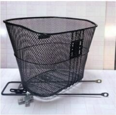 Mtb Bisiklet Ön Sepet Demir Kalın Tel