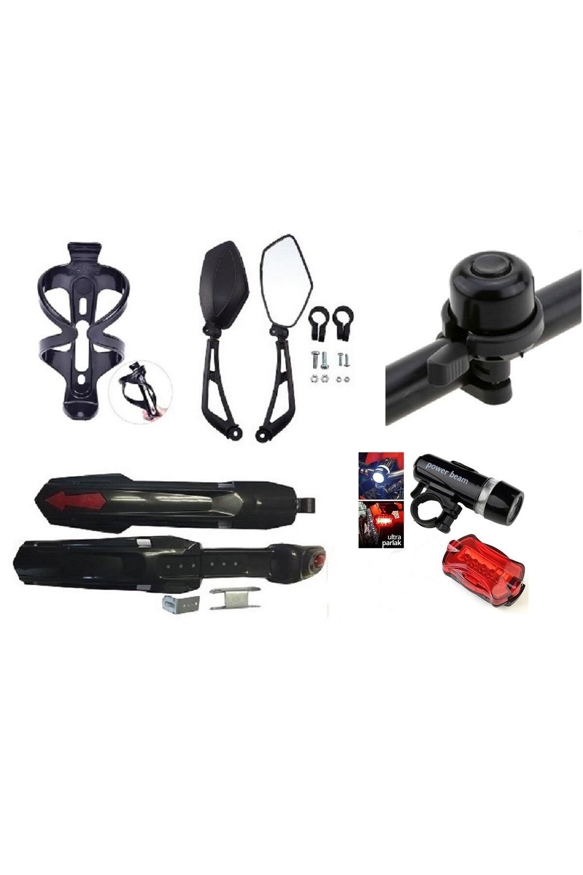 Bisiklet Aksesuar Seti 6 Parça 2022 Inan Cycle