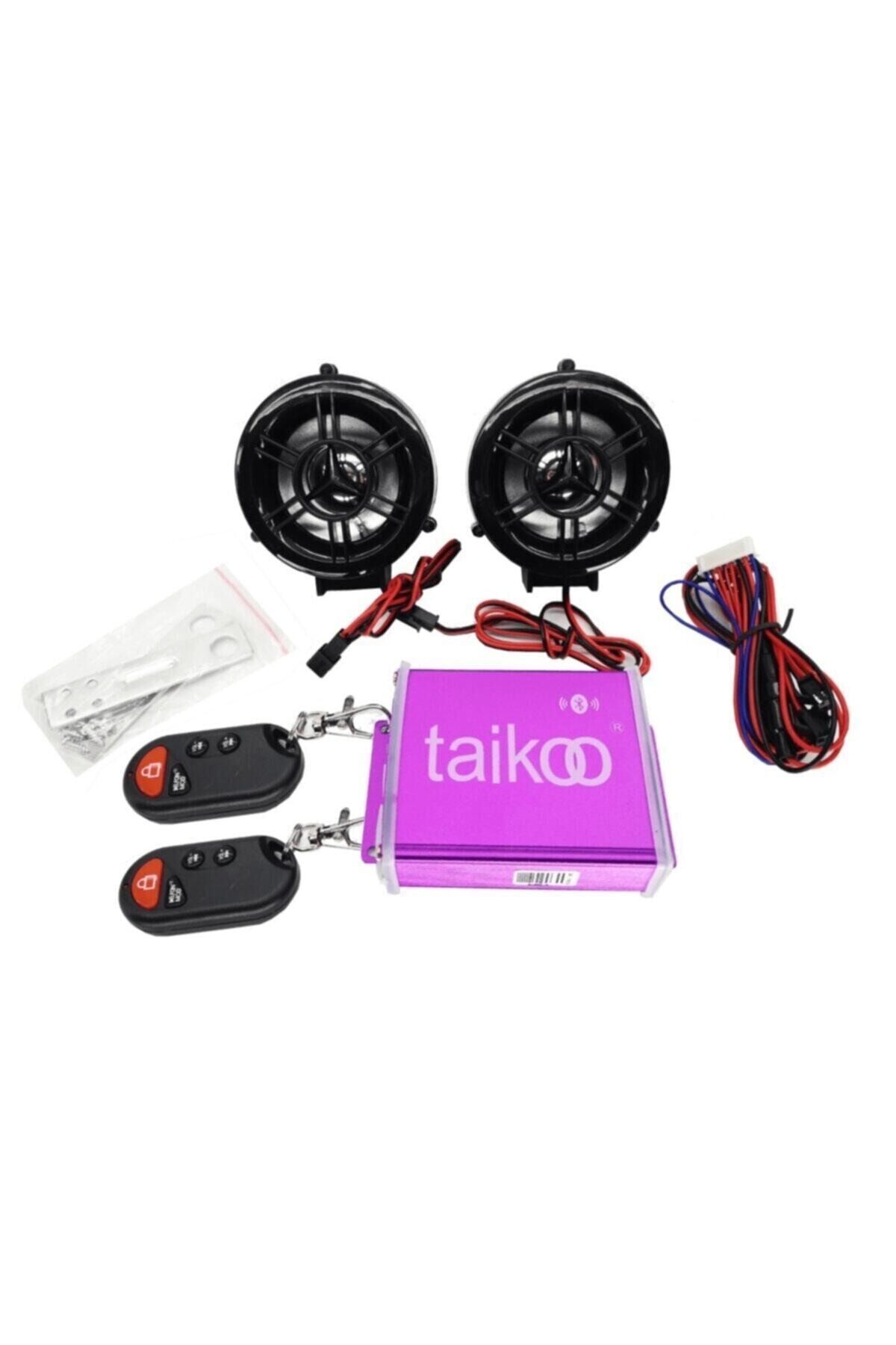 Motosiklet Mp3 Çalar Radyo-bluetooth Alarm Yüksek Sesli Süper