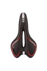 Mtb Sele Inn Jel Takviyeli Hava Kanallı Kırmızı Yumuşak