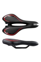 Mtb Sele Inn Jel Takviyeli Hava Kanallı Kırmızı Yumuşak