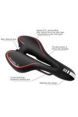 Mtb Sele Inn Jel Takviyeli Hava Kanallı Kırmızı Yumuşak