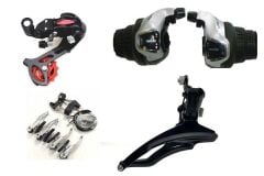 BİSİKLET TX70 FREN VİTES TAKIMI KOMPLE SET (BRAKETSİZ AKTARICILI)