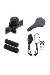 Bisiklet Sele Ve Aksesuar Seti 4 Parça