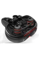 Bisiklet Sele Airzone Hava Kanallı Elastomer Yaylı Soft Doku A Kalite Kırmızı