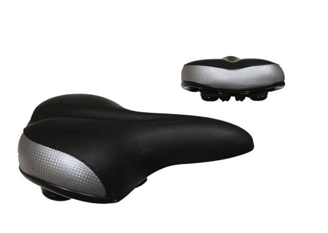 BİSİKLET GİZLİ YAYLI SELE GRİ SİYAH CITY GÜÇLENDİRİLMİŞ YAPI