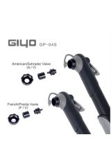 Gıyo Taşınabilir Mini El Pompa Bisiklet [a/v-f/v Sibop] Gp-04s