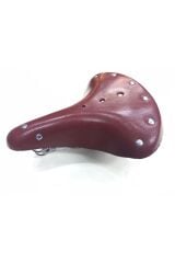 Bisiklet Sele Kösele Inn Kahverengi Krom Yaylı Retro