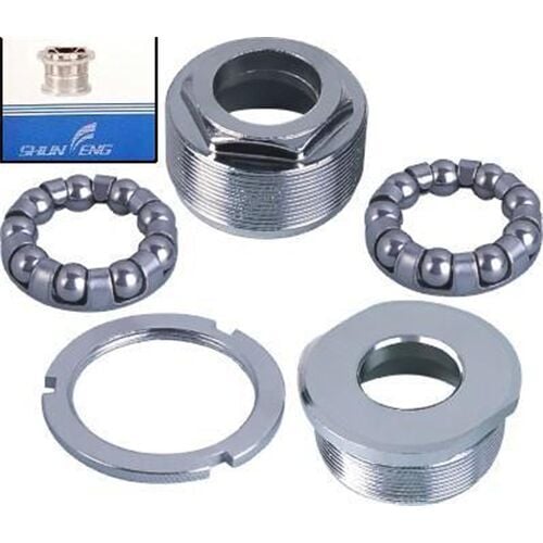 Shunfeng Bisiklet Orta Yatak Takımı Komple Set 5'li Gri