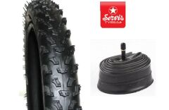 Bisiklet Servis 16x175-200 Dış + İç Lastik Set