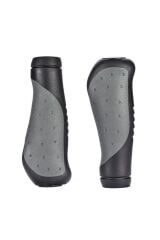 Bisiklet Elcik Yassı Model Gri Siyah Avuç Içi Destekli