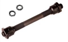 Bisiklet Ön Mil Borusu İçi Boş + Bilya Seti Kahverengi