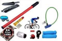 Bisiklet  Aksesuar Tamir Seti 7 Parça