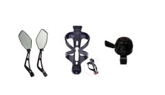 BİSİKLET 3 LÜ AKSESUAR SETİ (ZİL,SULUK KAFESİ,AYNA)