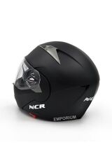 Çene Açılır Mat Kask